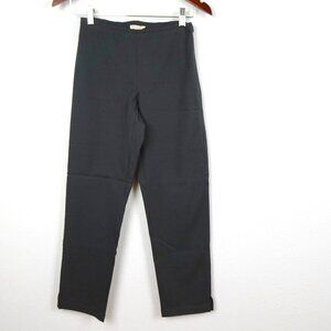 Eileen Fisher Slim Ankle Pants Women's Size 2XS XXS Gray Stretch Cotton Blend